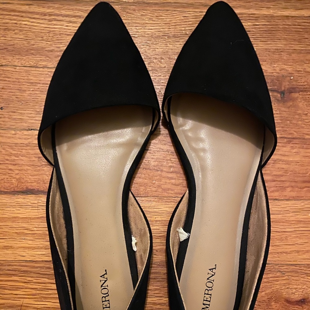 Merona Pointed Suede Flats